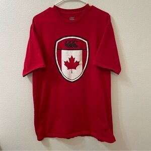 Canterbury Canada t shirt red xl